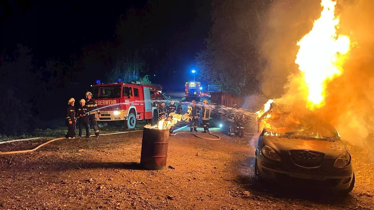 Waidhofner Jungflorianis standen 24 Stunden im Einsatz