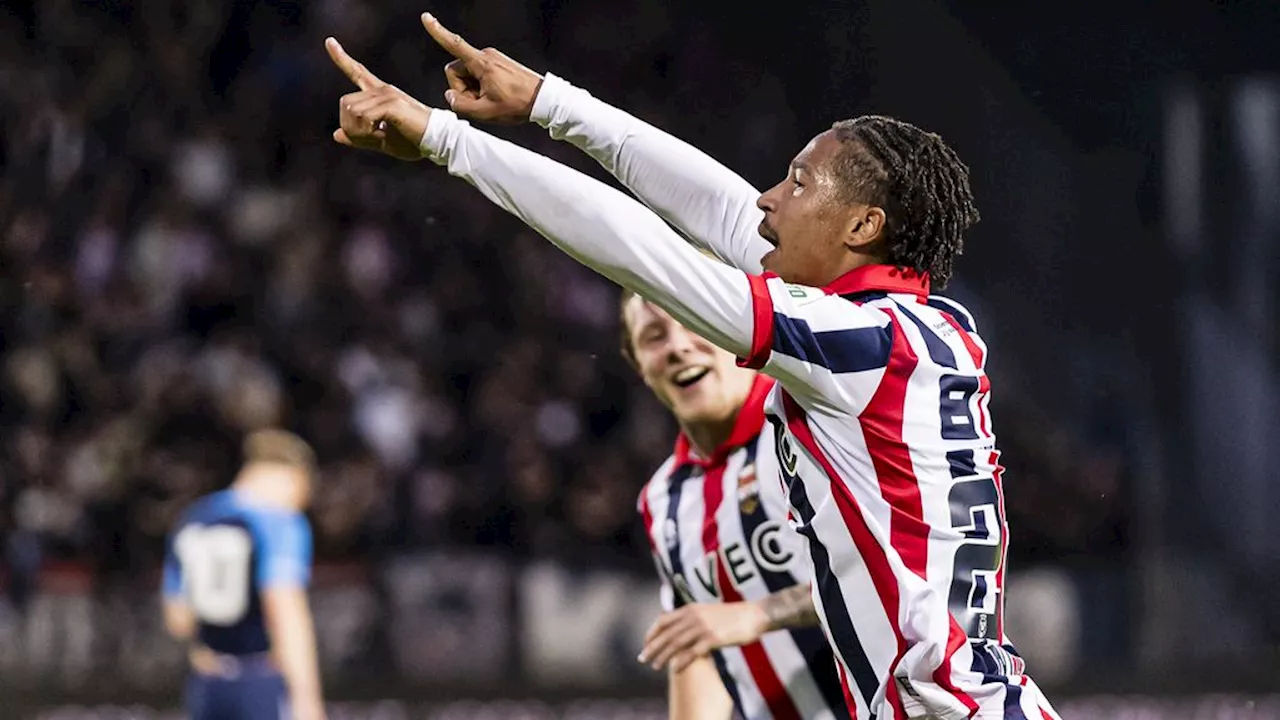 Roda JC blijft in spoor koploper Willem II, dat nu wel wint van beloftenploeg