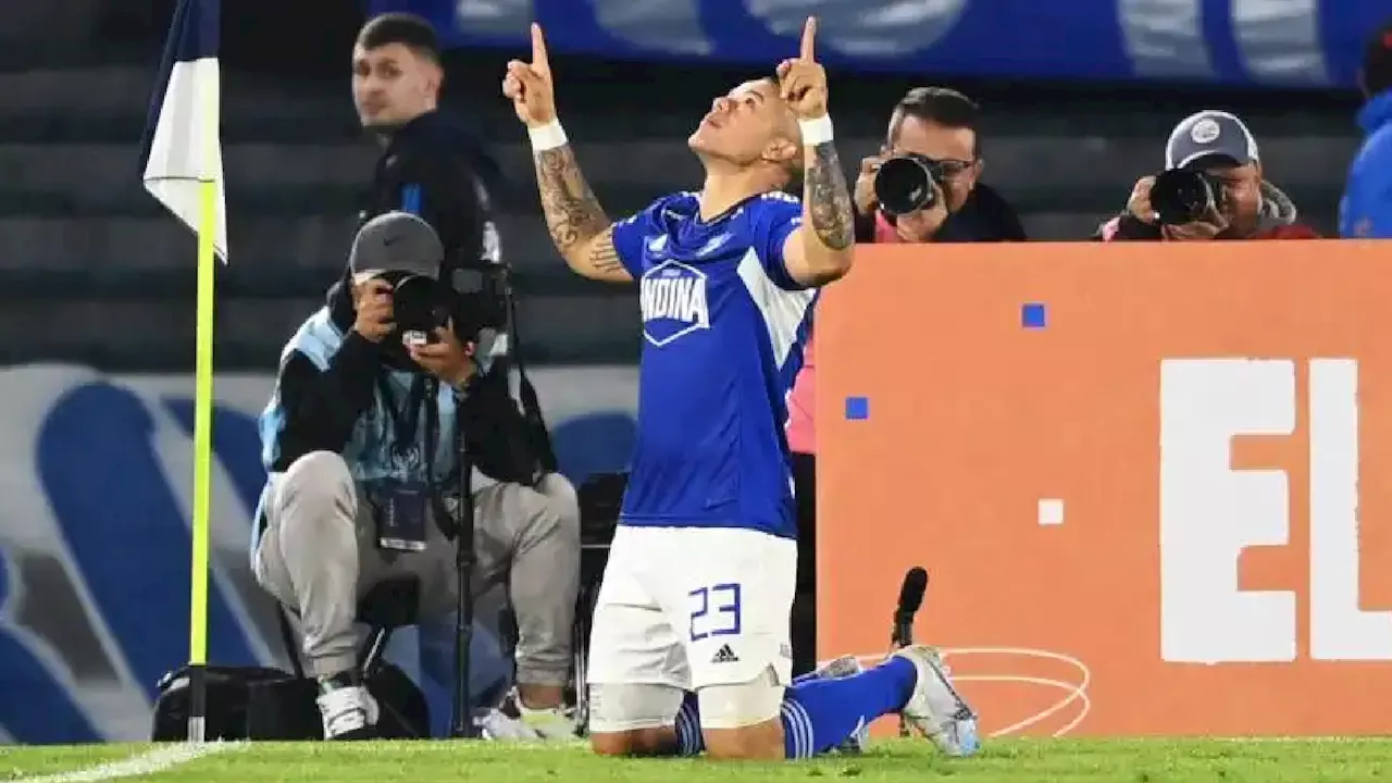 Leonardo Castro ilusiona a Millonarios con un penalti bien ejecutado