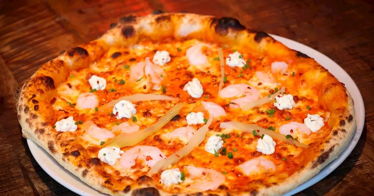 Pizza Punks introduces the Prawnstar Martini pizza