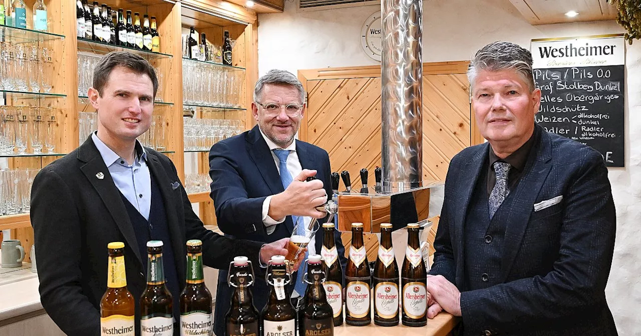 Allersheimer Bier wird vorübergehend in Westheim abgefüllt