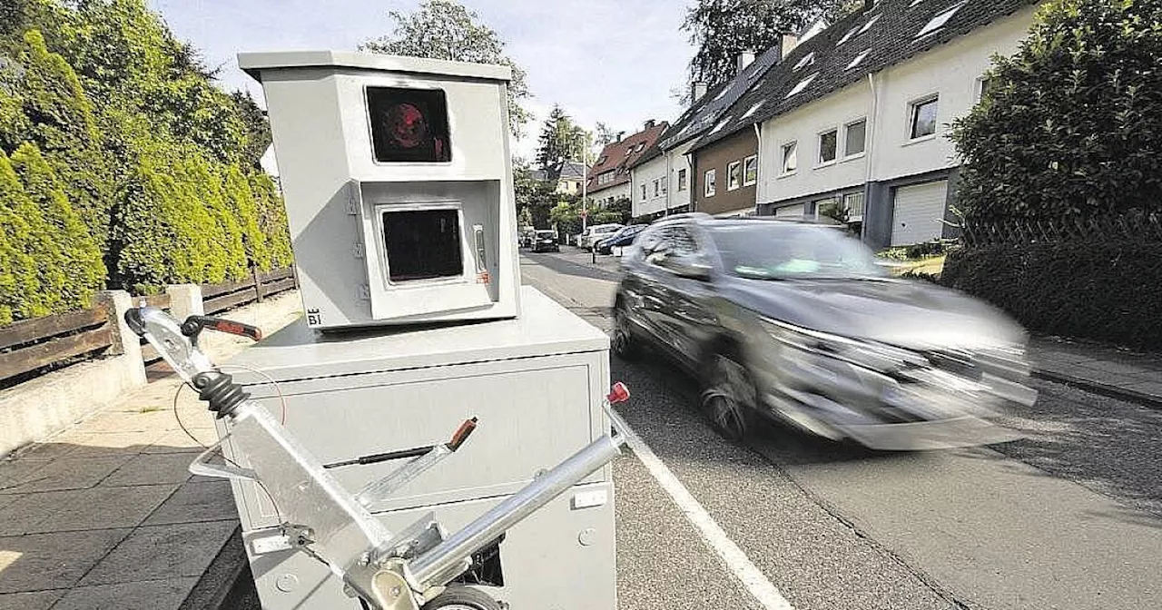 Kontrollen: An fast 50 Straßen wird in dieser Woche in Bielefeld geblitzt