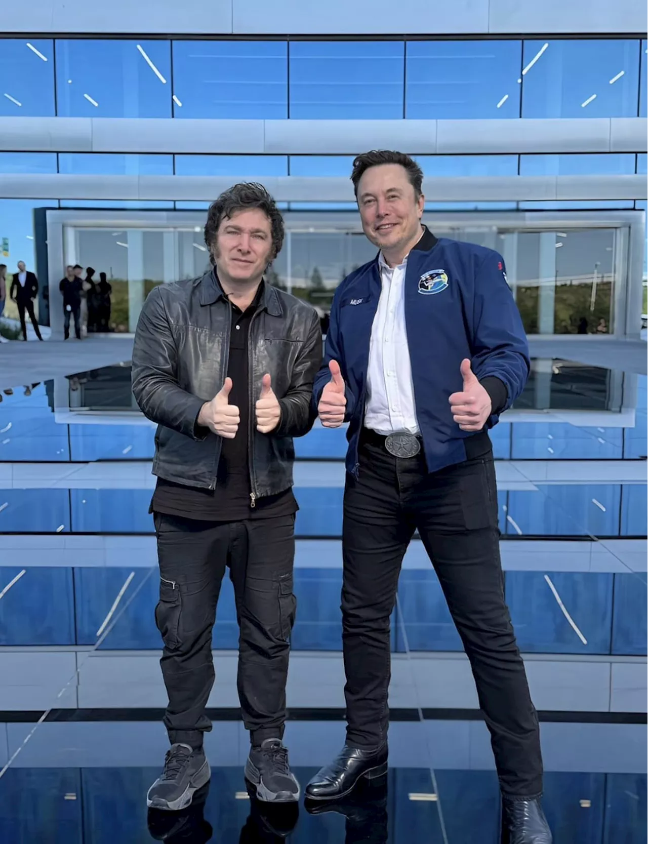 Presidente argentino Javier Milei se encontra com Elon Musk em Austin