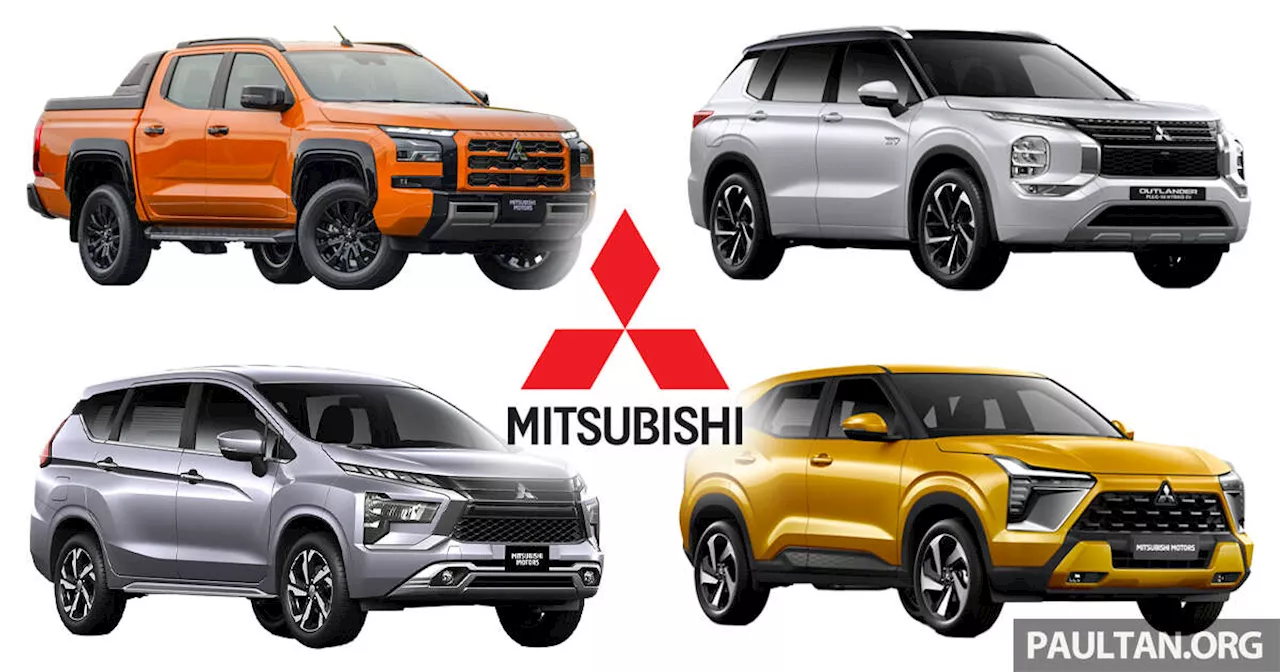 – all-new third-gen Triton pick-up, Xforce SUV, Xpander FL; Outlander PHEV in Malaysia?