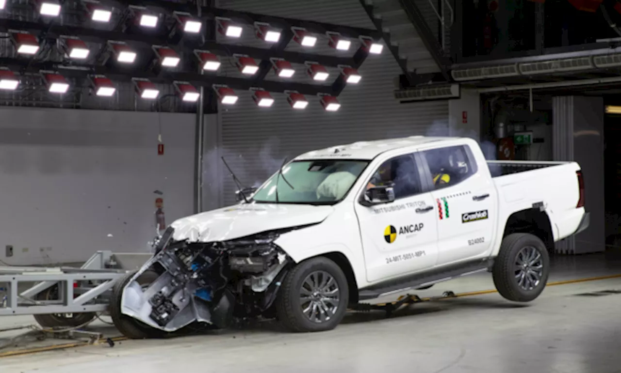 Mitsubishi Triton Receives Five-Star Safety Rating in ANCAP