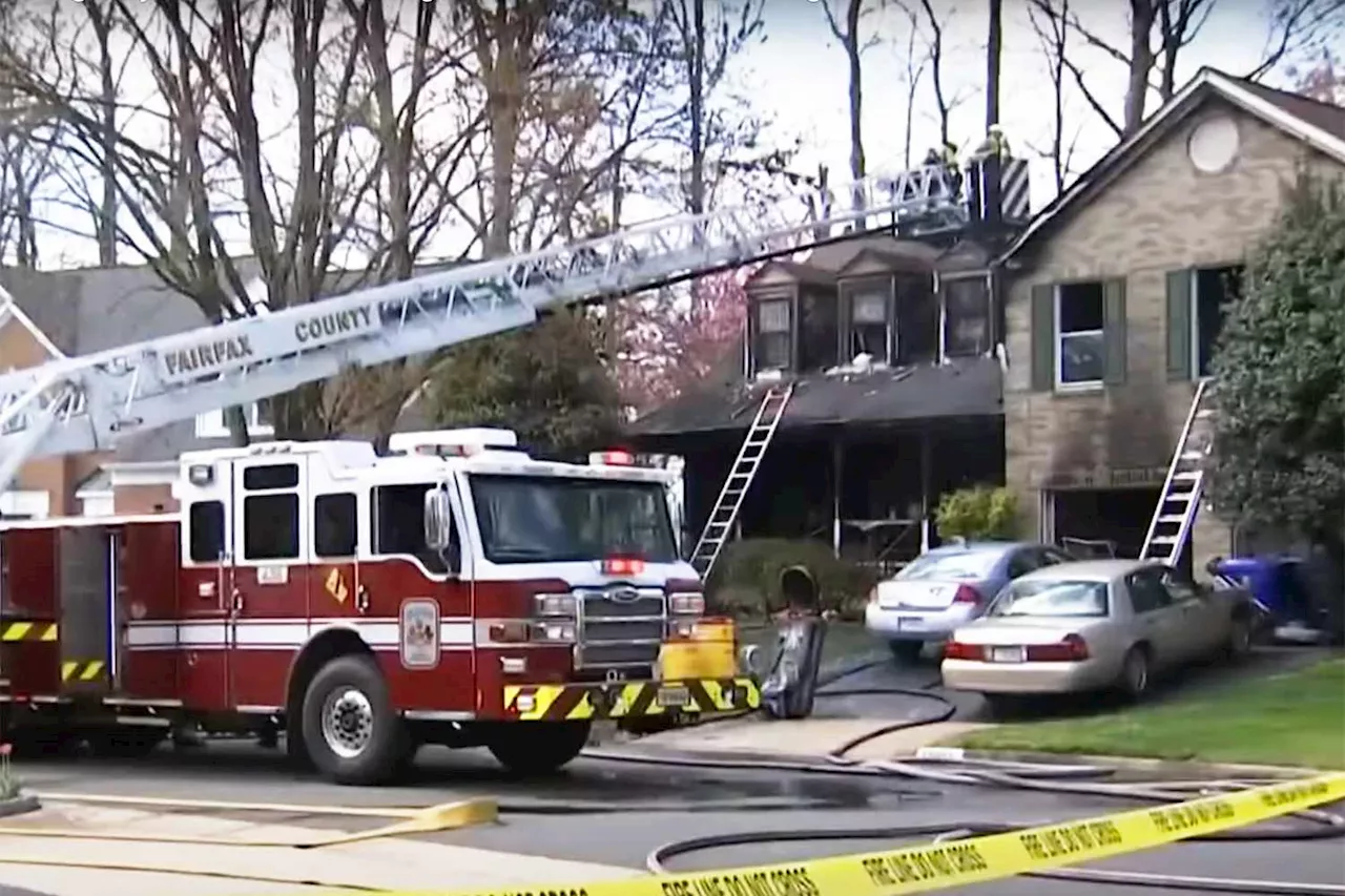 Two Boys Rescued from House Fire in Virginia