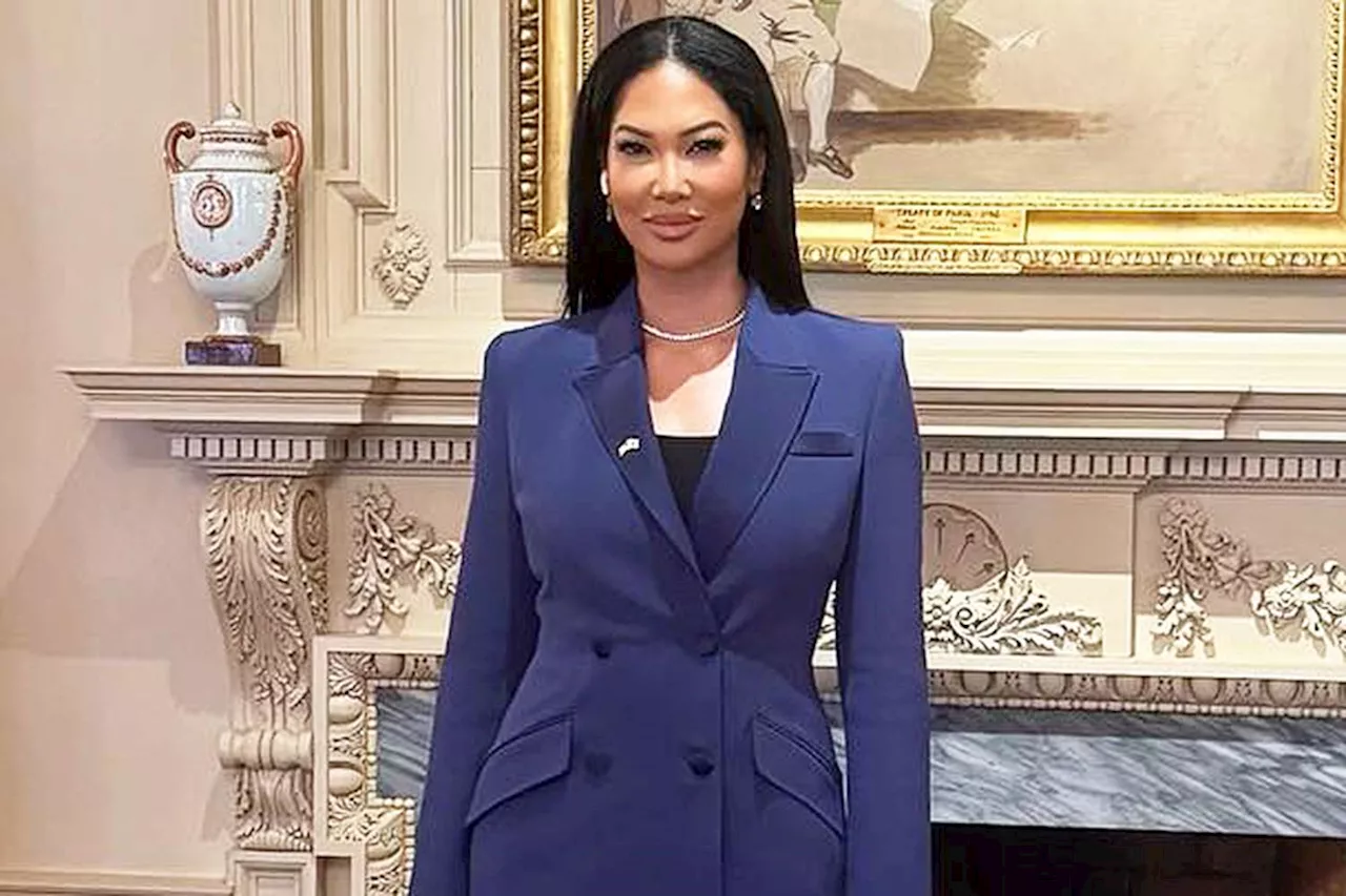 Kimora Lee Simmons Rocks Blue Boss Lady Suit for State Department Luncheon: 'Fabulosity Meets Diplomacy'