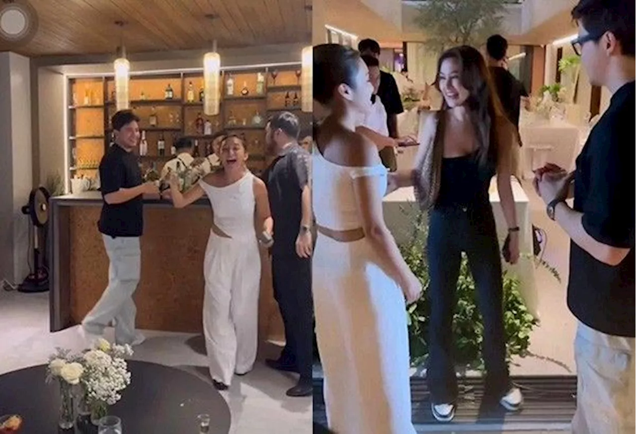 Alden Richards attends Kathryn Bernardo's house blessing