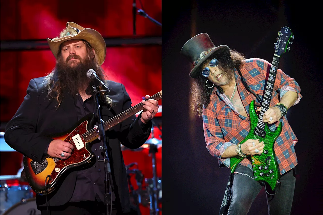 Slash Had to Cold Call Chris Stapleton to Sing on His Blues Album