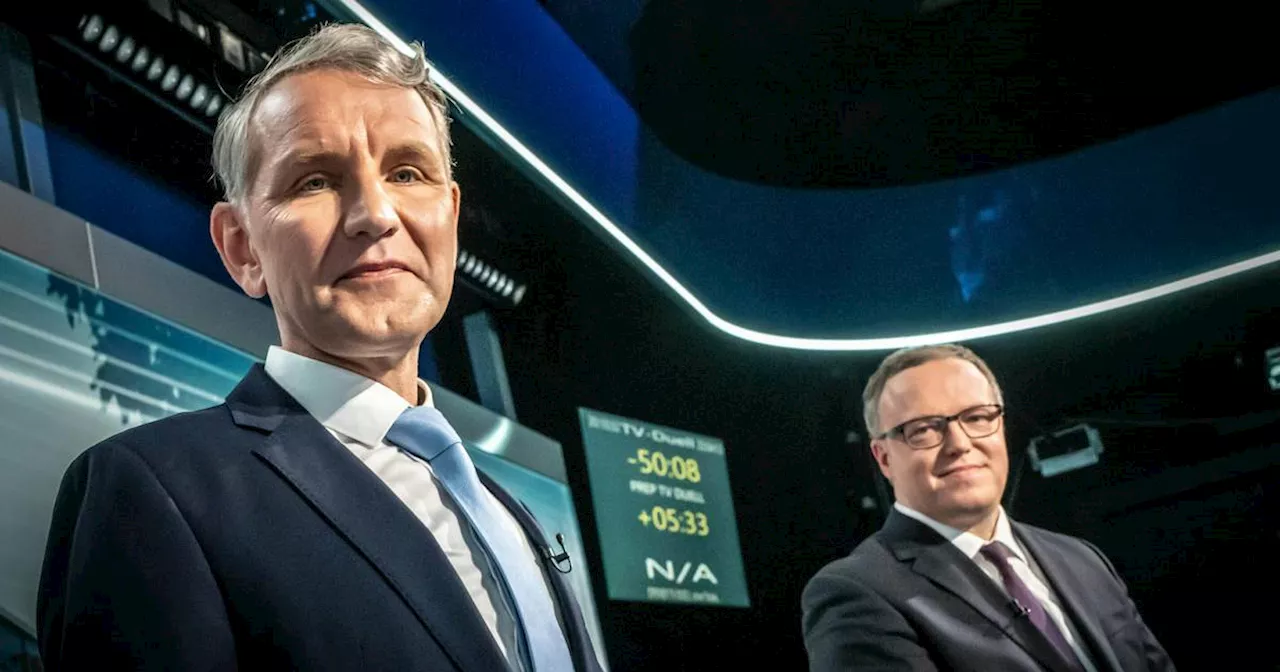 TV-Duell Björn Höcke vs. Mario Voigt: Upps - Höckes Pannenshow