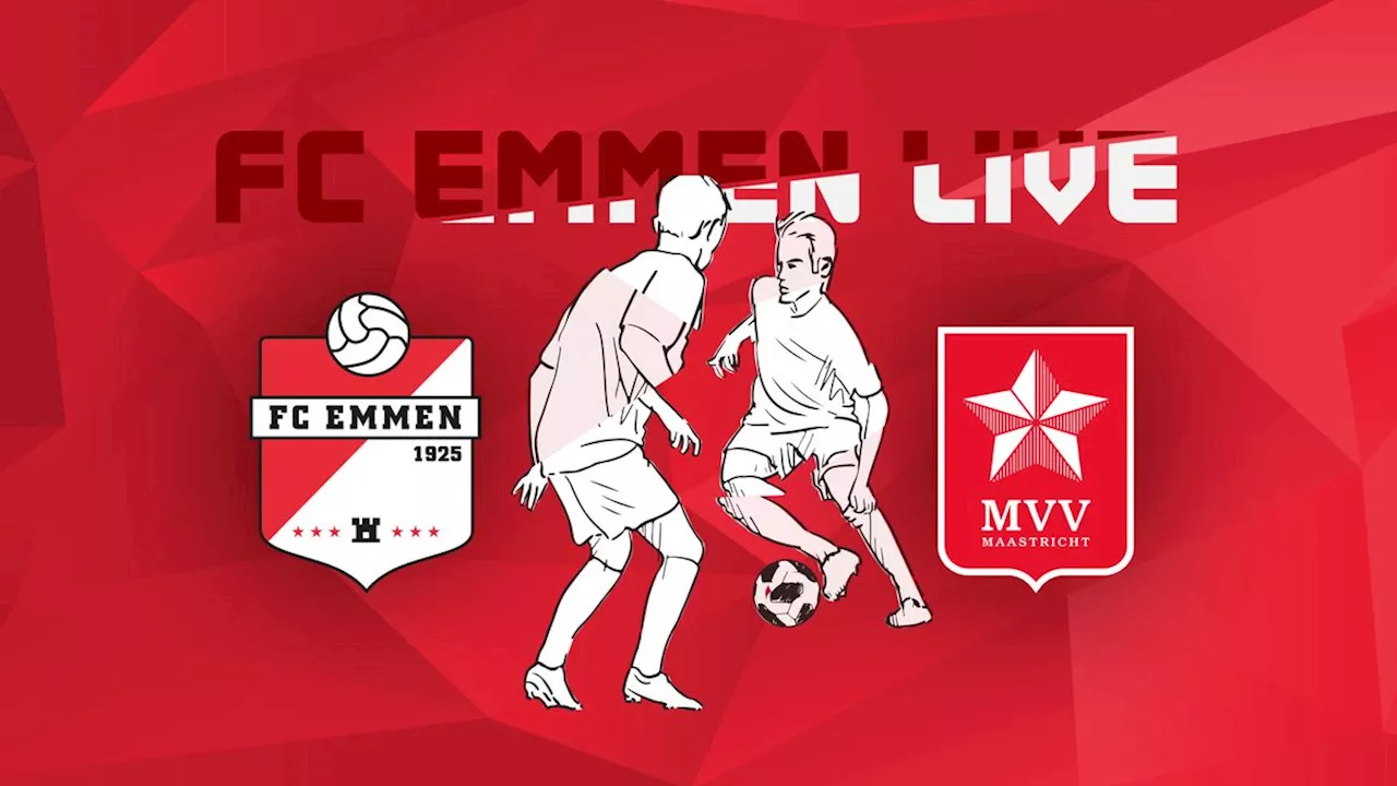 Lees terug: seizoen FC Emmen gaat uit als nachtkaars na verlies tegen concurrent MVV