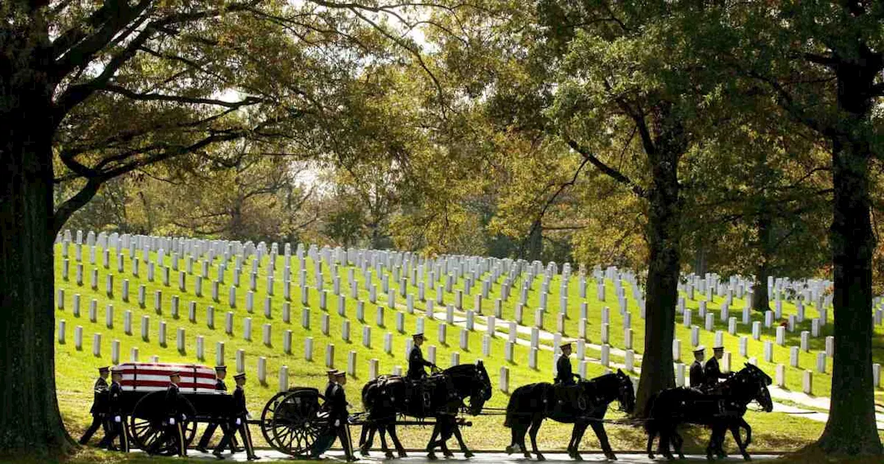 The return of horse-drawn caissons to Arlington National Cemetery is delayed for at least months