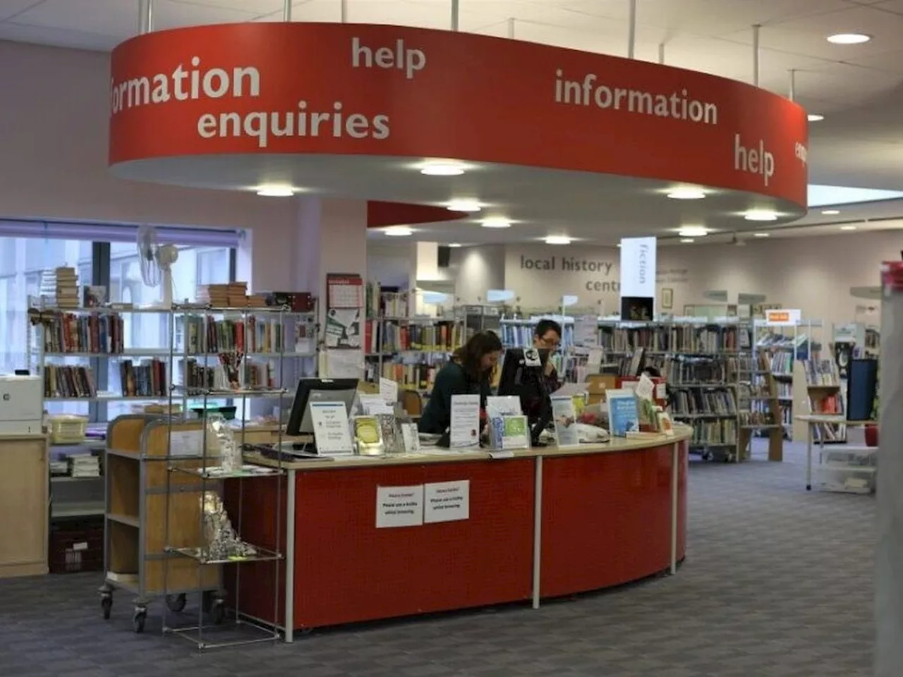 Library to close for a week while council spends Arts Council money on new shelves