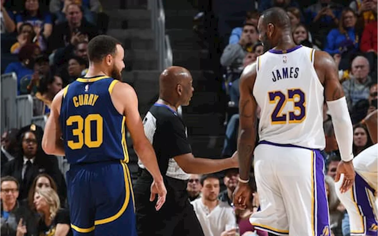 NBA, LeBron, Curry e gli altri: rush finale per i playoff a Ovest