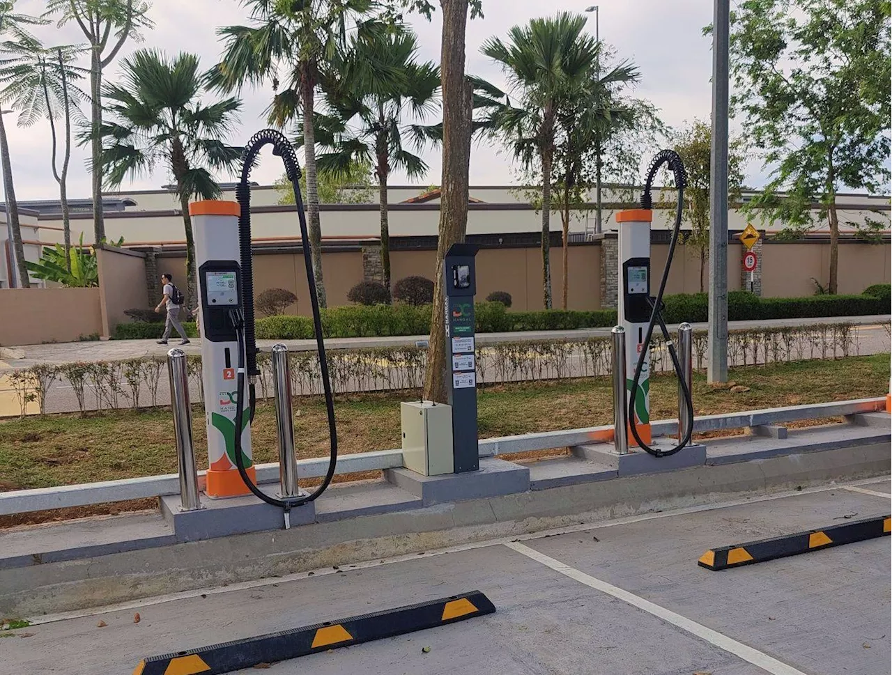 DC Handal's 200kW DC Charger at Johor Premium Outlets