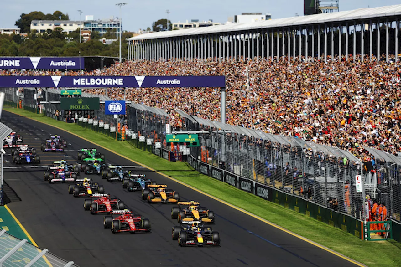 Formel-1-WM 2025: 24 Rennen, Start in Australien!