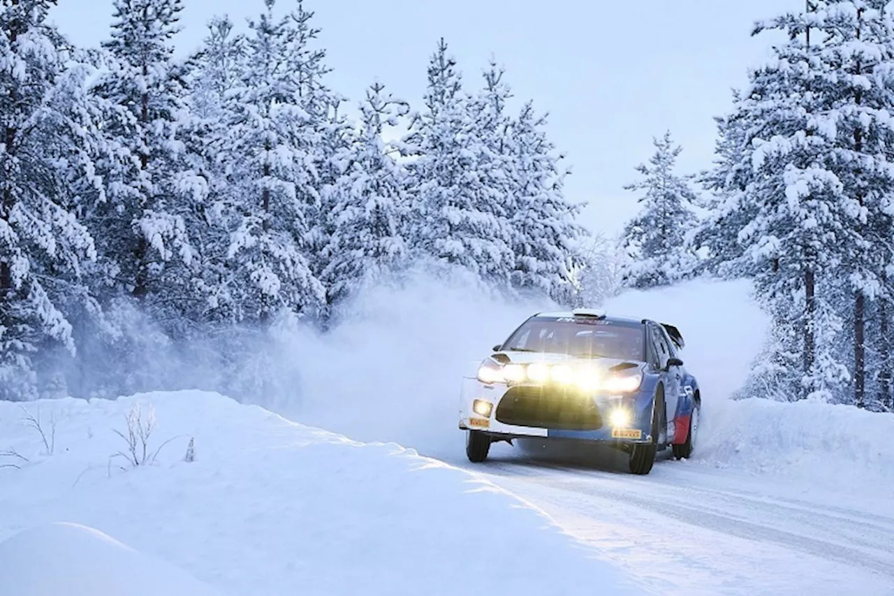 Rallye Arctic: Bottas Sechster, Hänninen siegt