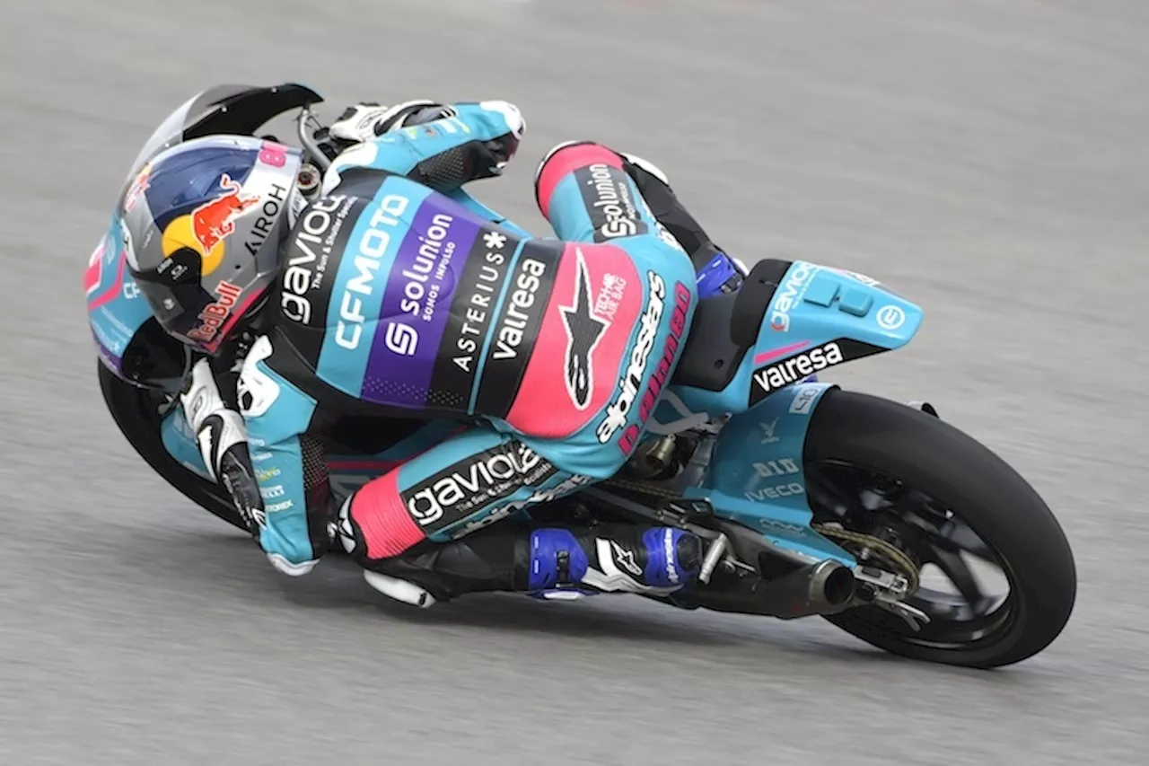 Stark: David Alonso bestimmt das Tempo am Freitag