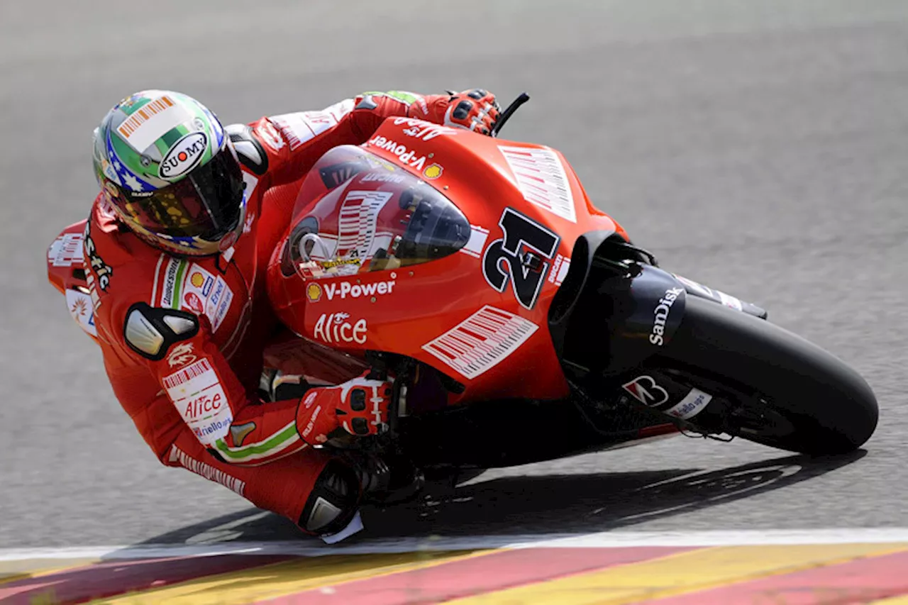 Troy Bayliss: Ducati-Test in Mugello