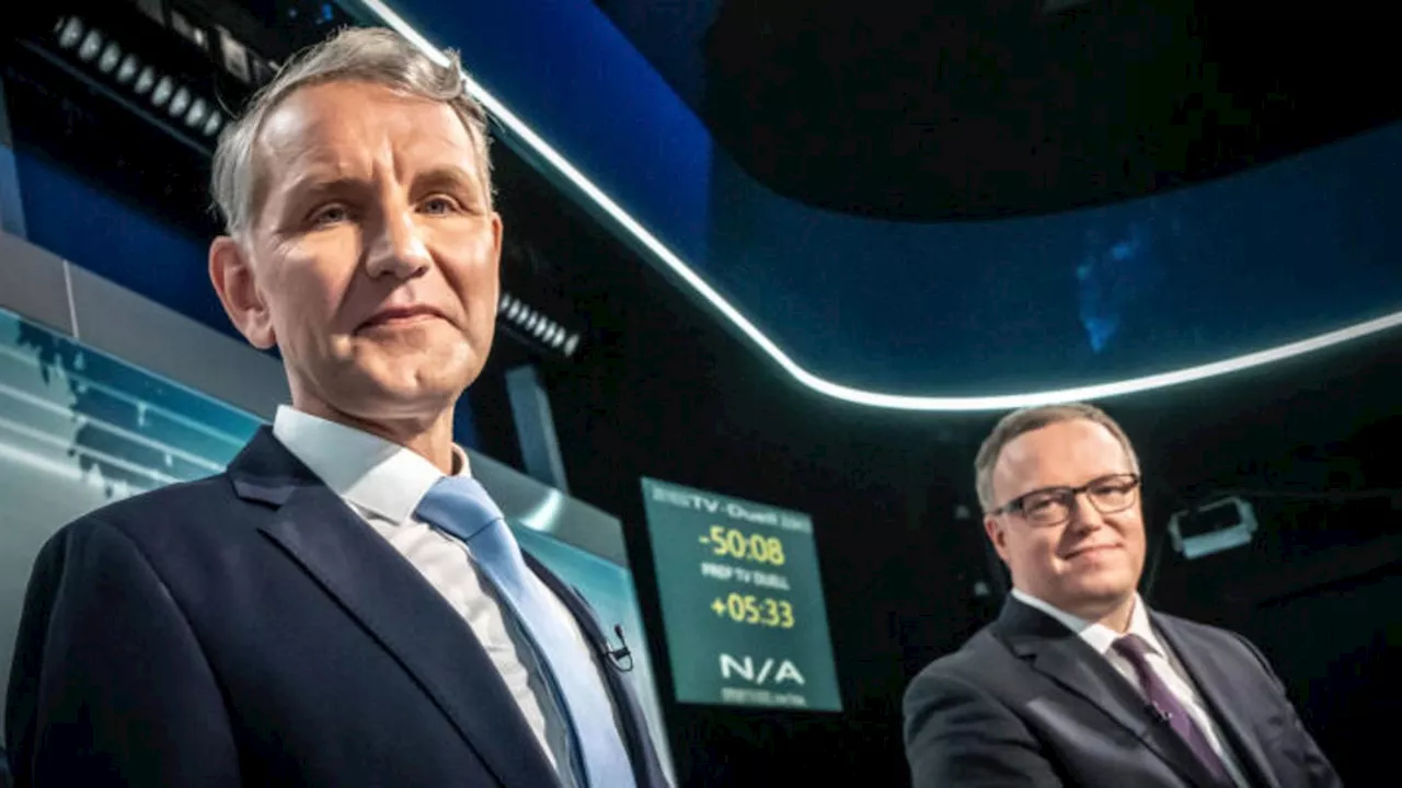 Björn Höcke vs. Mario Voigt: Reaktionen auf das TV-Duell