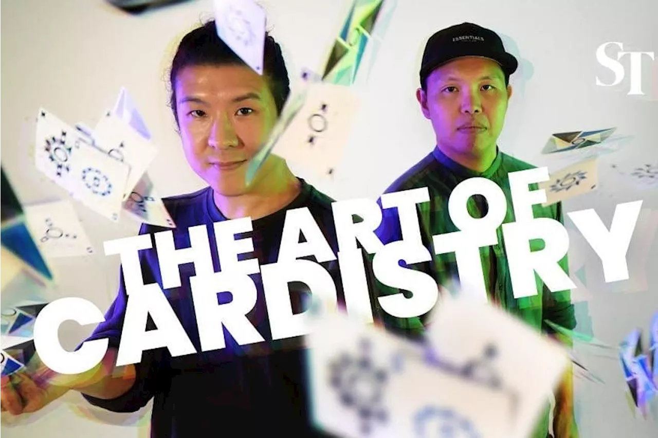 Cardistry: How 3 Singaporeans turned the magic of cards into a flourishing business