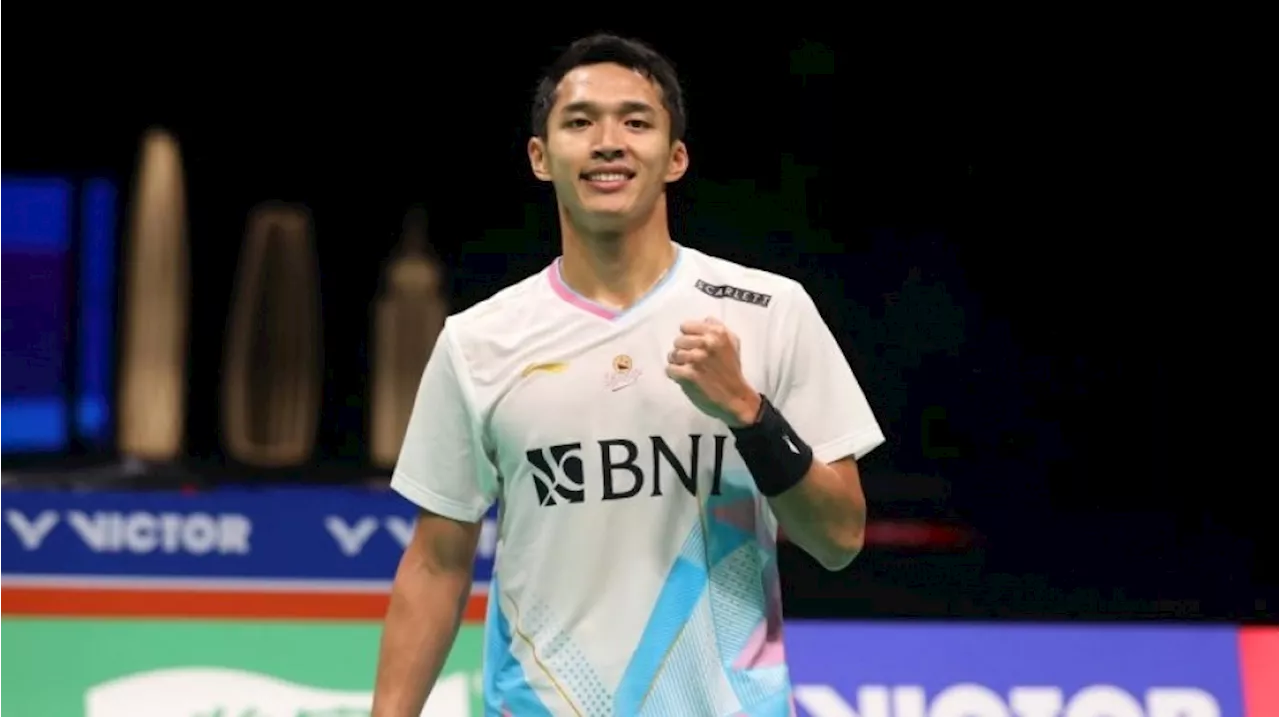 Singkirkan Lee Zii Jia, Jonatan Christie Melaju ke Semifinal BAC 2024