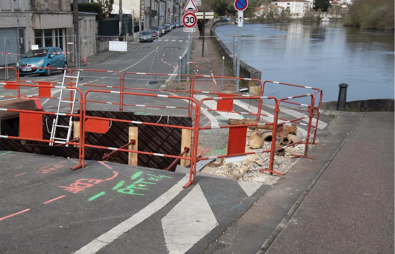 Saintes : la réouverture du quai de l’Yser dans l’inconnu