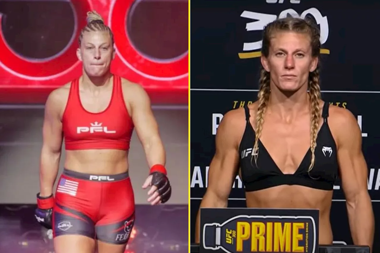 Kayla Harrison completes epic body transformation as she hits the scales at career-low weight for UFC debut...