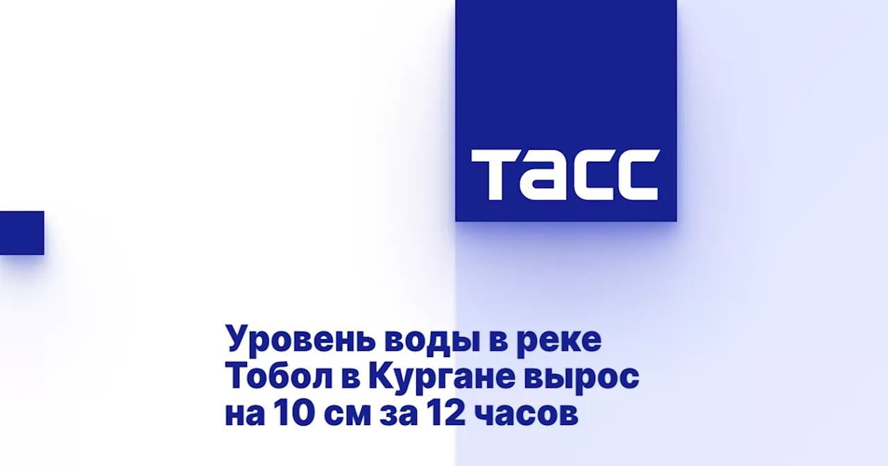 Уровень воды в реке Тобол в Кургане вырос на 10 см за 12 часов