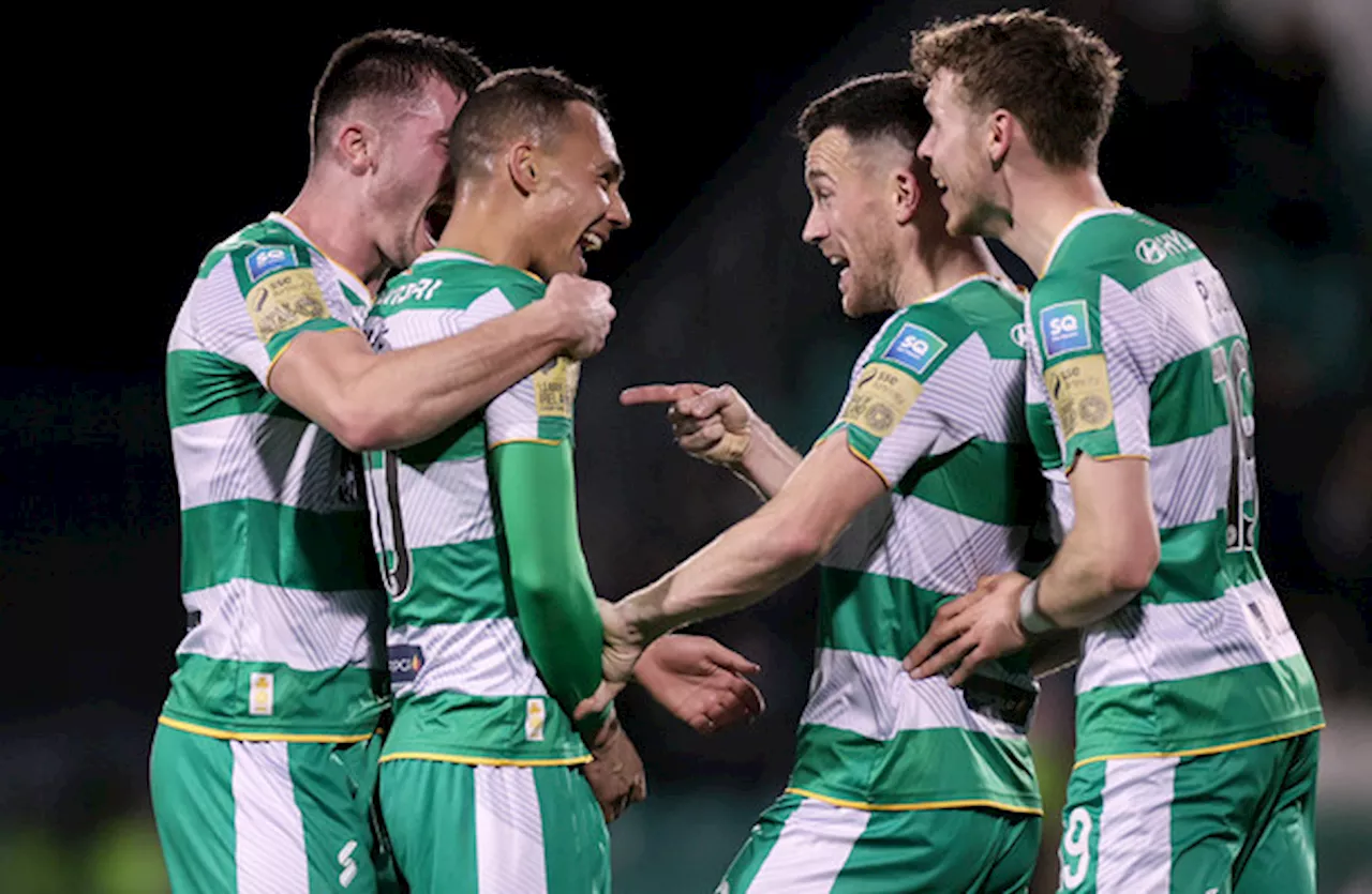 Burke scores on 200th appearance as Shamrock Rovers record biggest win of season