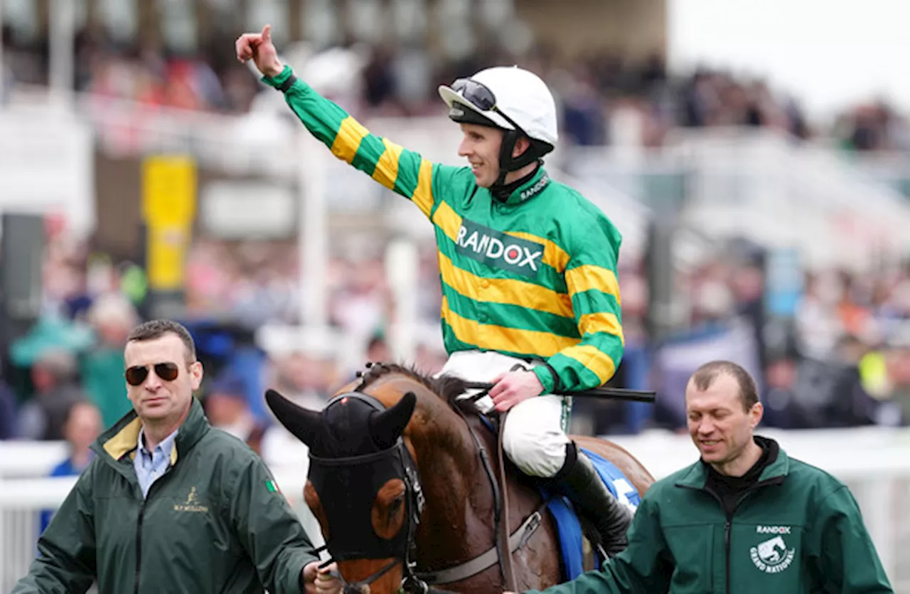 Inothewayurthinkin, Mystical Power, and Jonbon Secure Grade 1 Treble at Aintree Festival