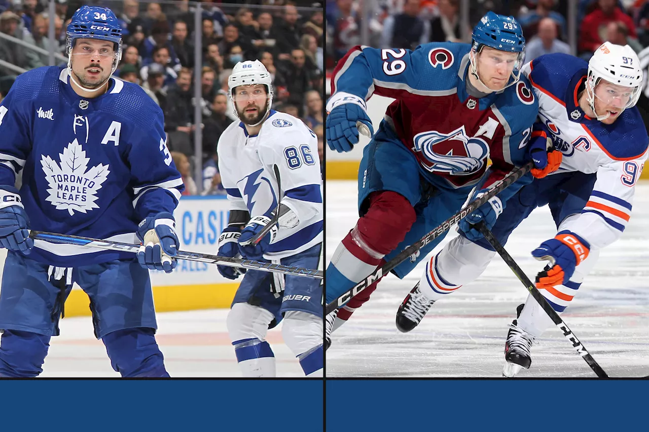 NHL Hart Trophy race: The case for MacKinnon, McDavid, Kucherov and Matthews