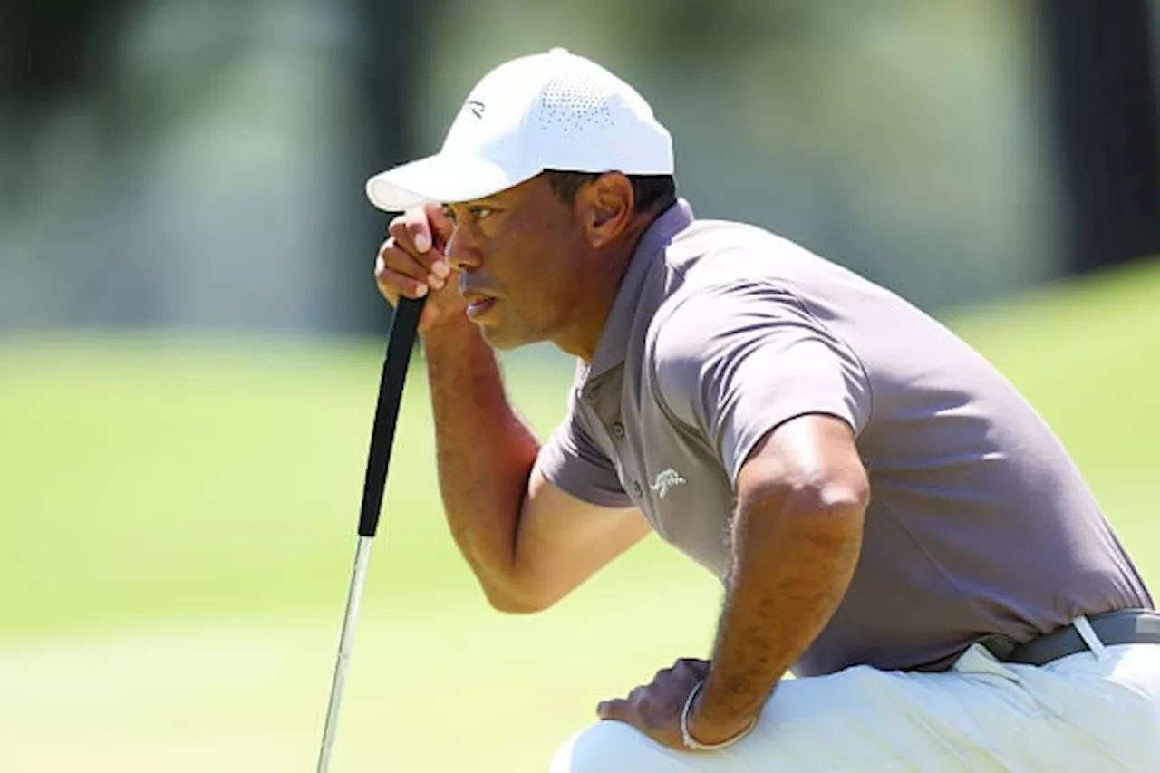 Tiger Woods to make record 24th consecutive Masters cut after playing 23 holes Friday