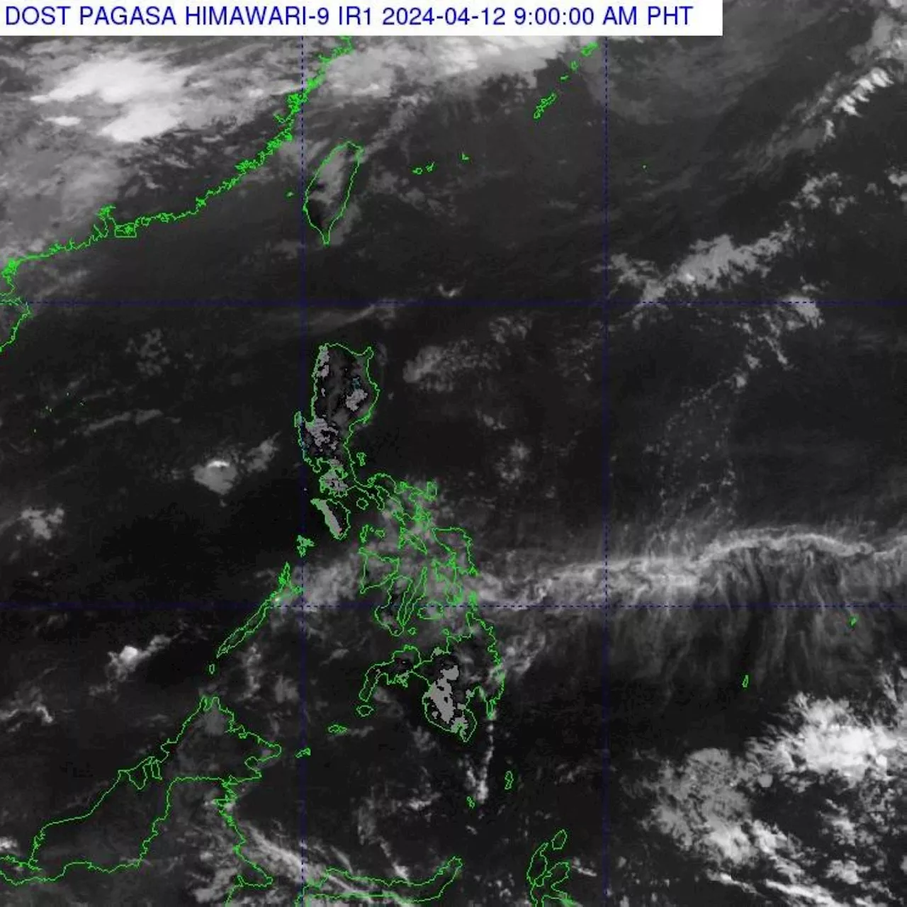 Warm with isolated rain showers, says Pagasa of Friday's weather