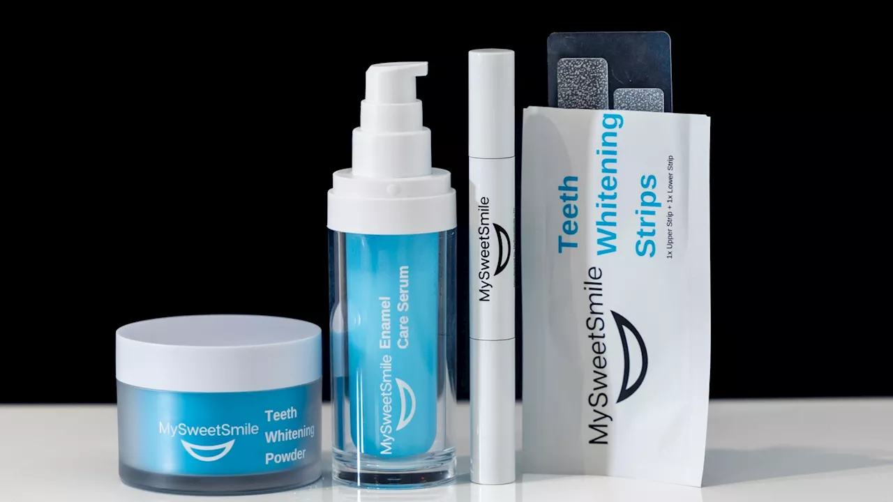 ‘It has made a significant difference’ rave fans of MySweetSmile teeth whitening range now on sale...