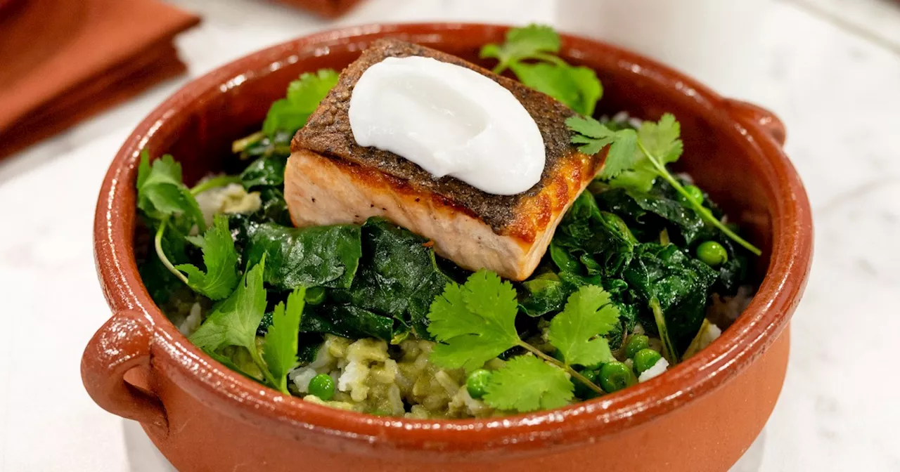 Healthy Meal Plan: Air-Fryer Salmon, Hawaiian Chicken, Coffee Chia Pudding