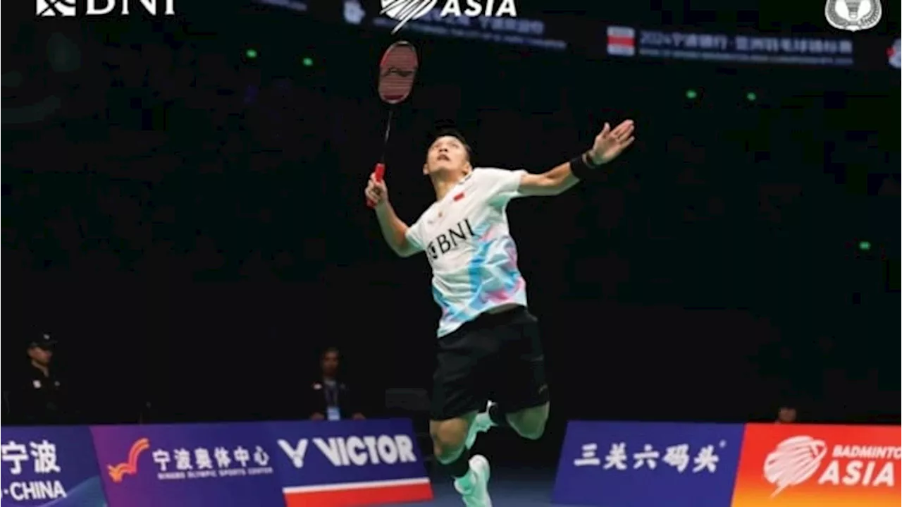 BAC 2024: Jonatan Christie Tembus Semifinal, Gregoria Mariska Ditekuk Tuan Rumah