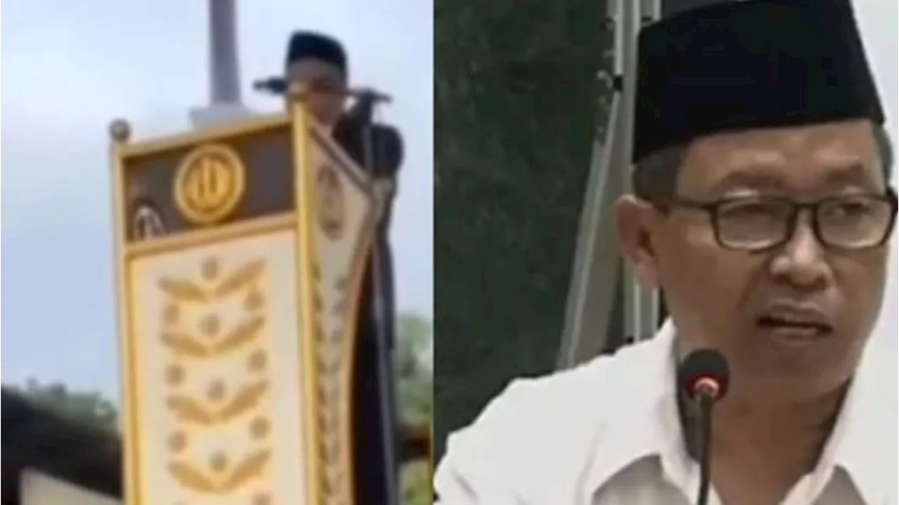 Video Viral: Khatib Diduga Sengaja Menyinggung Politik di Ceramah