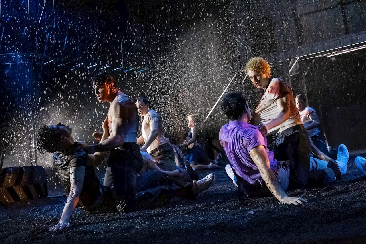 Like many musical adaptations, ‘The Outsiders’ overexplains itself