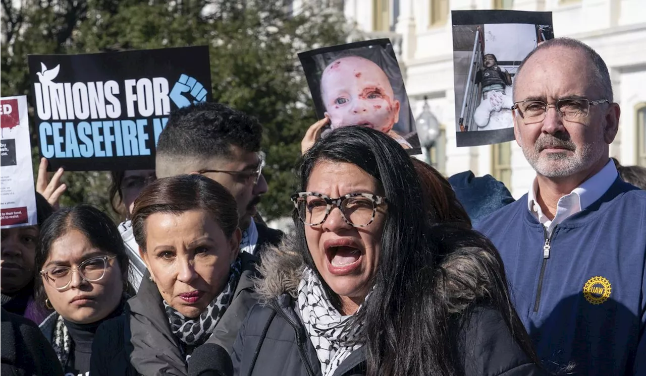 Rashida Tlaib ripped for refusing to condemn 'death to America' chants at Michigan rally