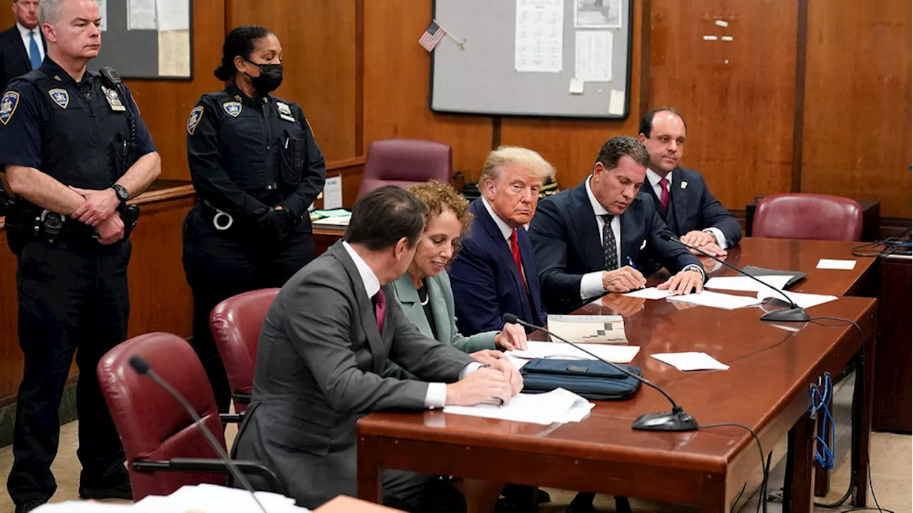 Former President Trump's Trial Begins in Manhattan