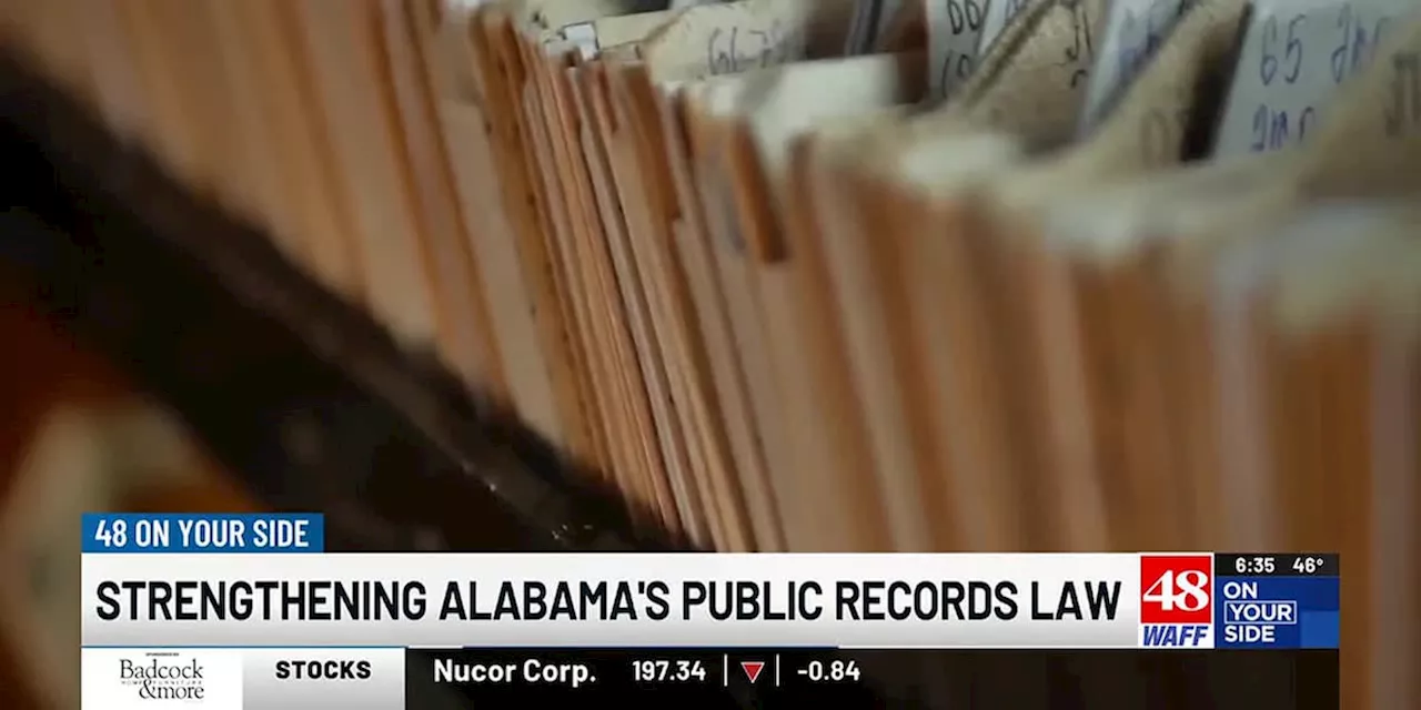 ‘We need the transparency’: New bill would strengthen Alabama’s public records law