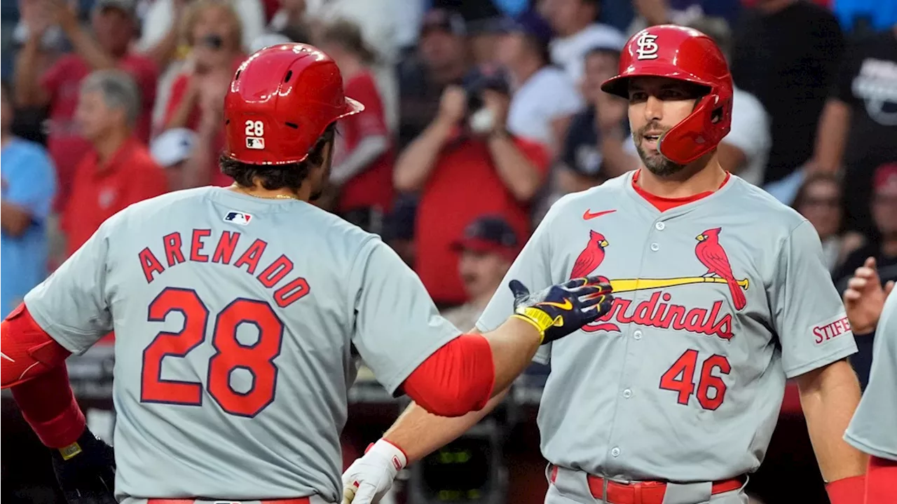 Cardinals blow an early 6-run lead and then recover to beat the Diamondbacks 9-6