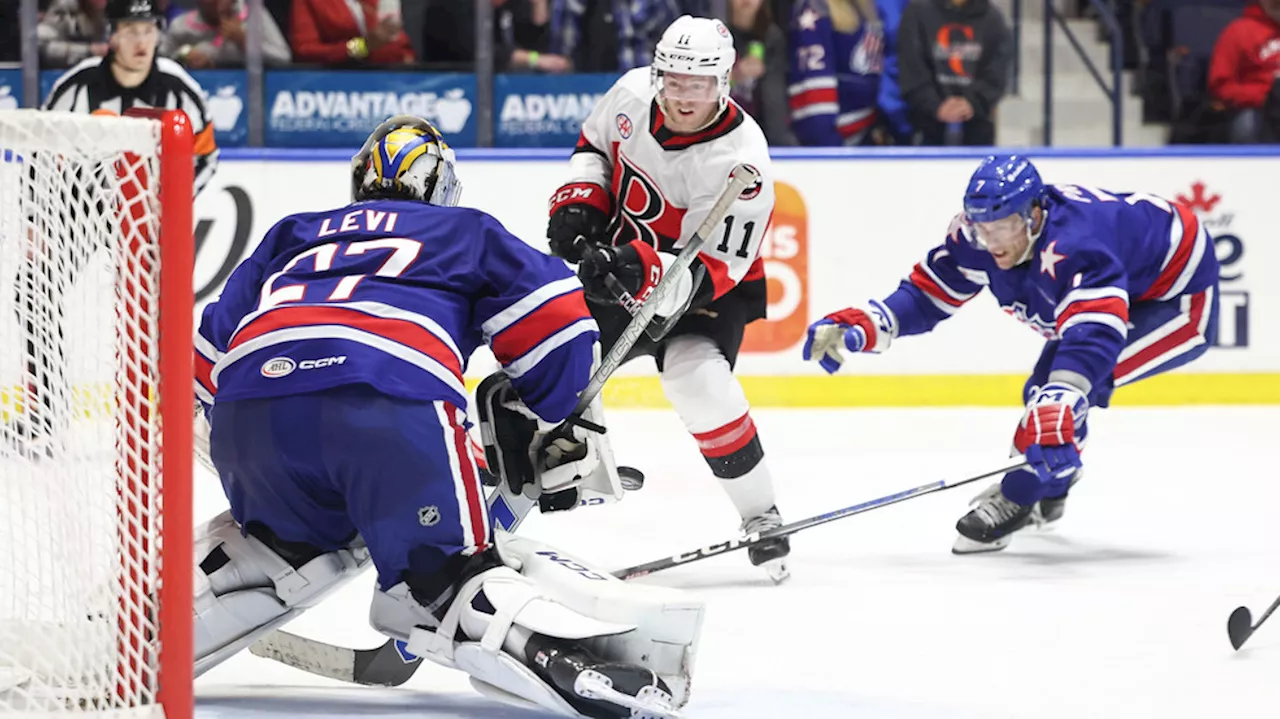 Amerks fall to Belleville but still clinch a playoff berth