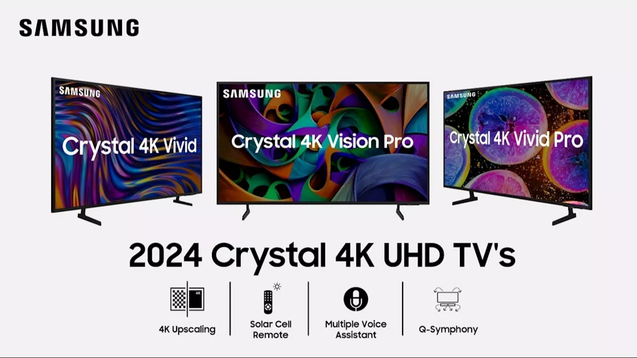 Samsung Crystal 4K TV सीरीज हुई लॉन्च, मिलता है 3D साउंड और जबरदस्त डिस्प्ले, जानिए कीमत