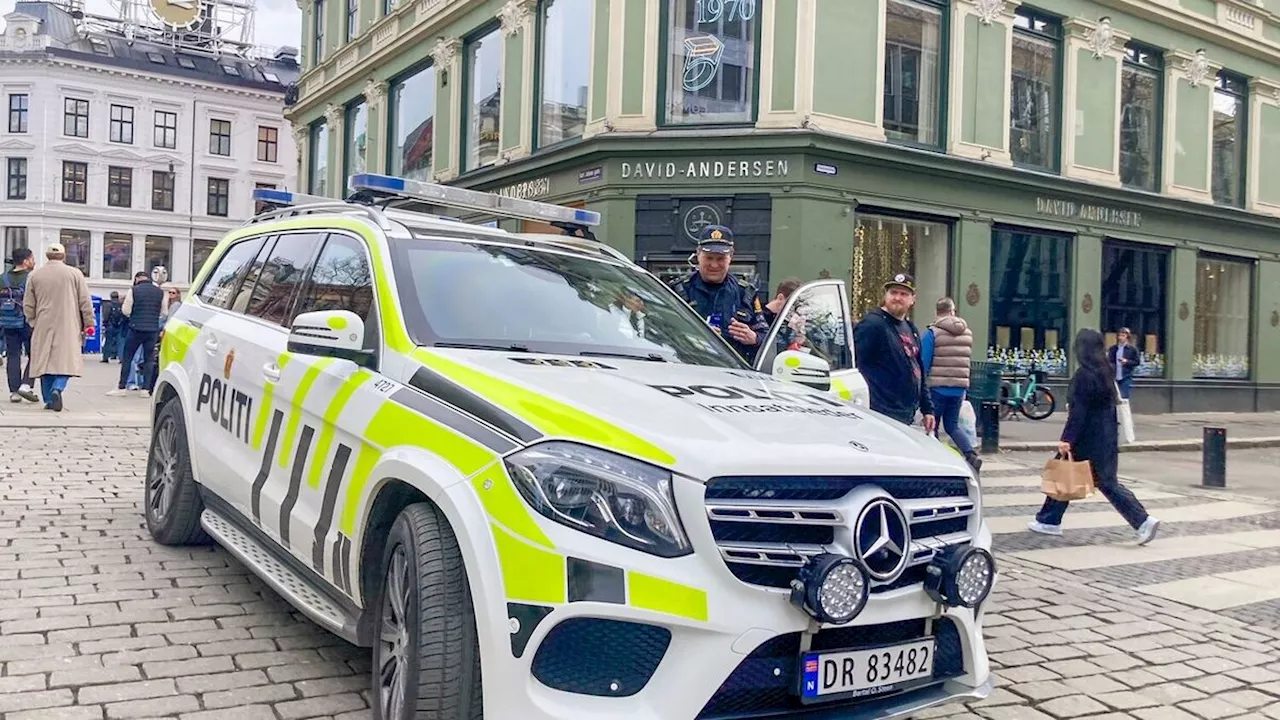 En person pågrepet etter væpnet ran av gullsmed i Oslo