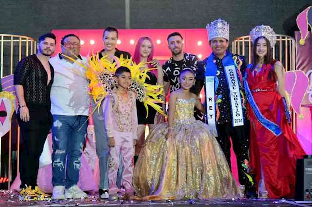 Eligen a Martha Zárate y Andy de Jesús como reyes infantiles del Carnaval Tuxpan 2024