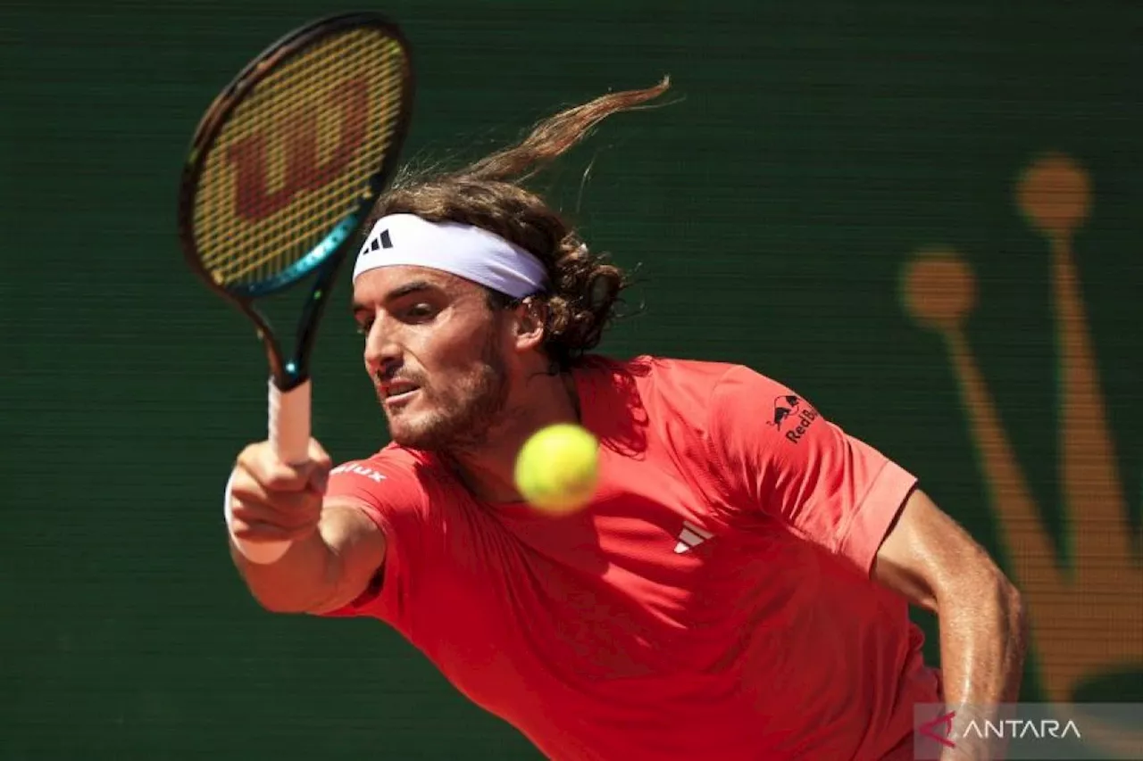 Tsitsipas taklukkan Sinner untuk mencapai final Monte Carlo Masters