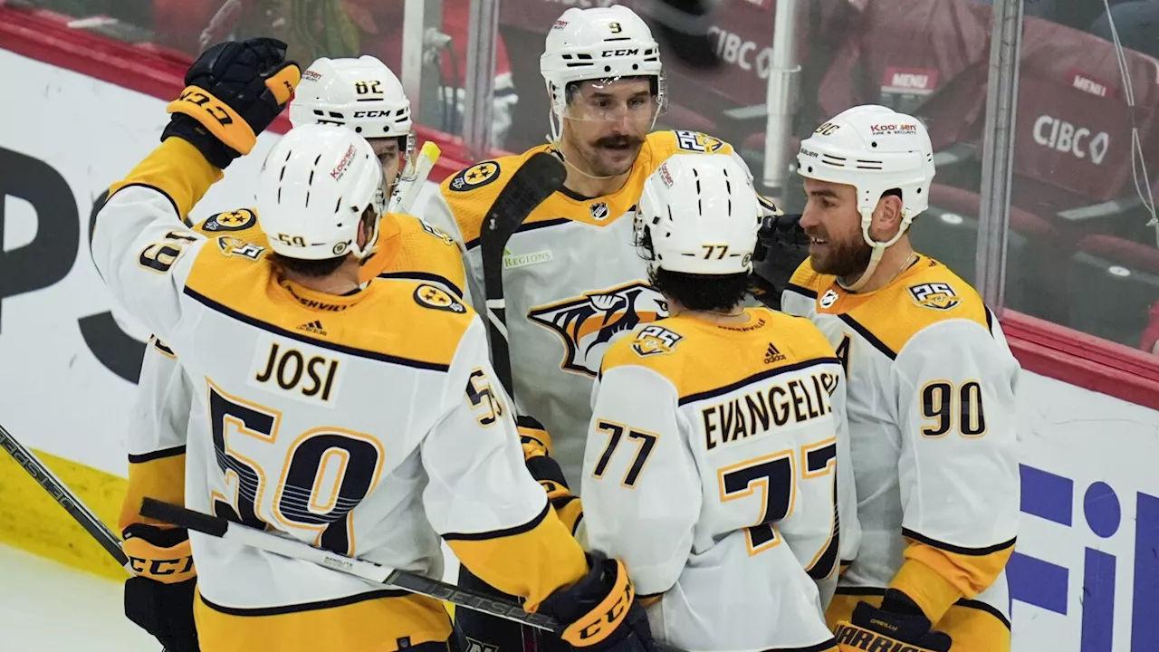 Filip Forsberg's Hat Trick Leads Nashville Predators to Victory over Chicago Blackhawks