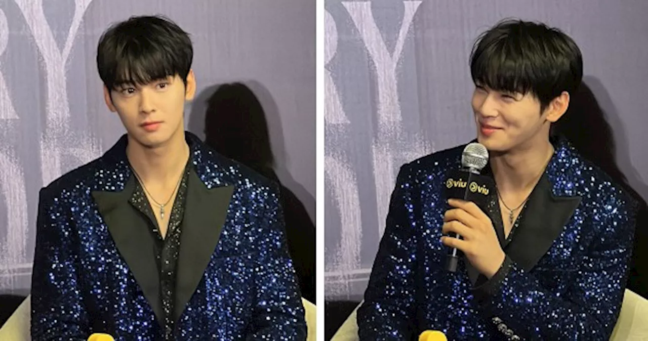 'I like to visit pretty cafes': Cha Eun-woo, in Singapore for fancon, on how he recharges himself